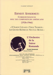 Correspondance d'Ansermet