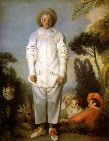 Watteau Pierrot