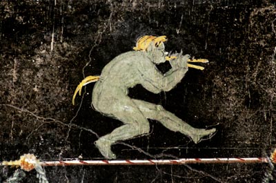 Faune, fresque de Pompéi
