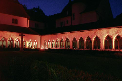 Le cloître de Saint-Ursanne