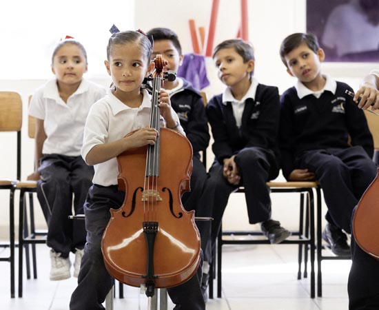 Crescendo con la musica © dr