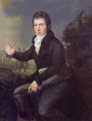 Beethoven par Mähler, v. 1804-1805