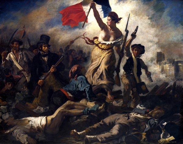 Delacroix La liberté guidant le peuple